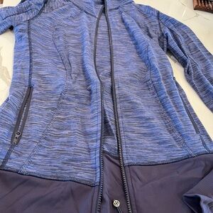 lululemon athletica Heathered Blue Utility Jacket